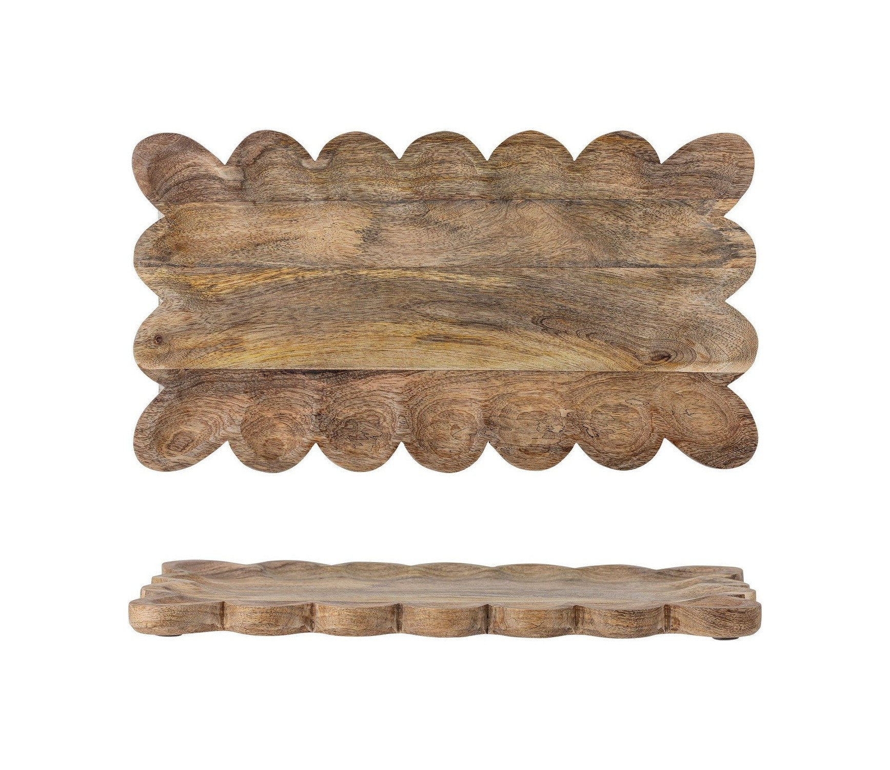 Creative Collection Kallo Serving Tray, Nature, Mango