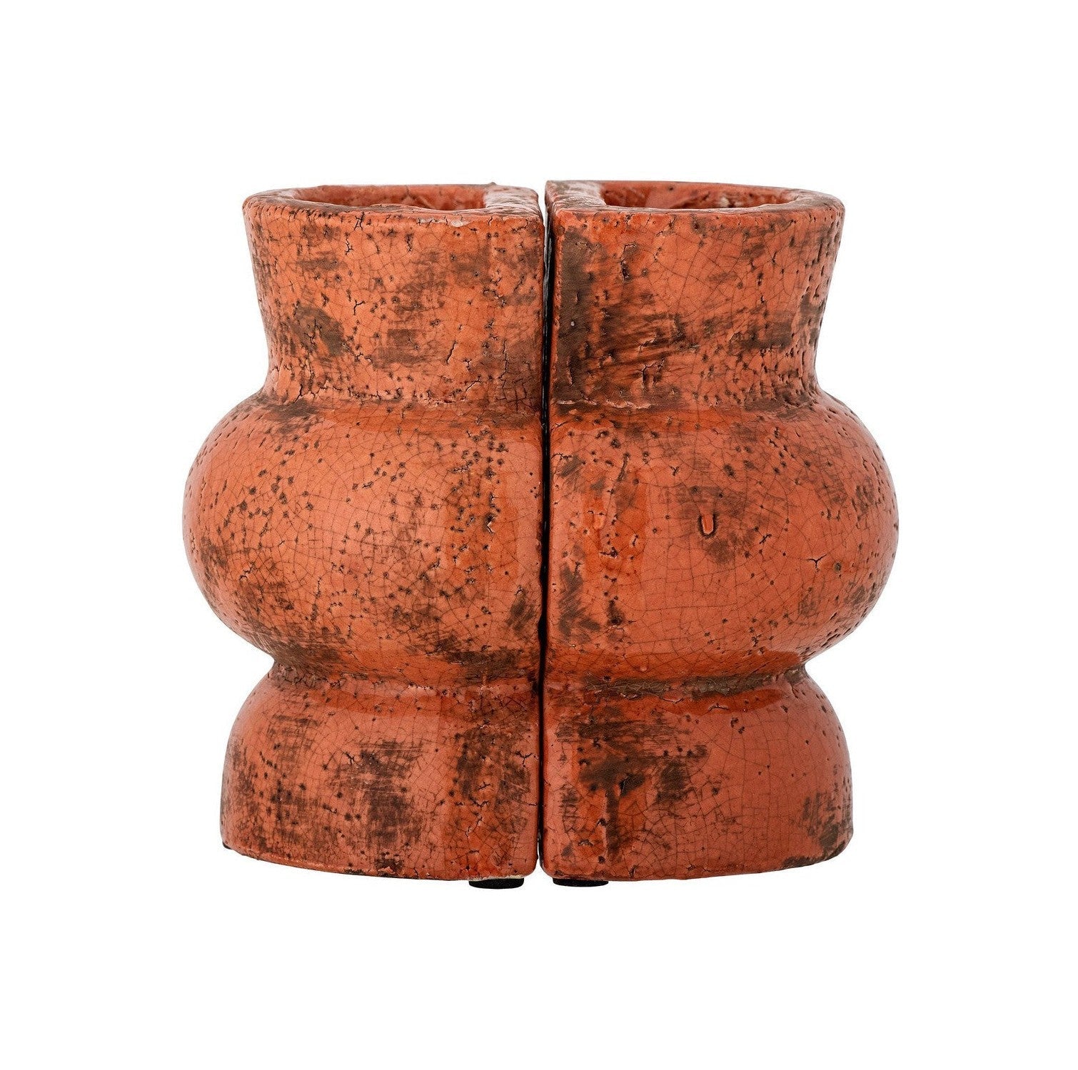 Creative Collection Maiza Bookend, Orange, Terracotta