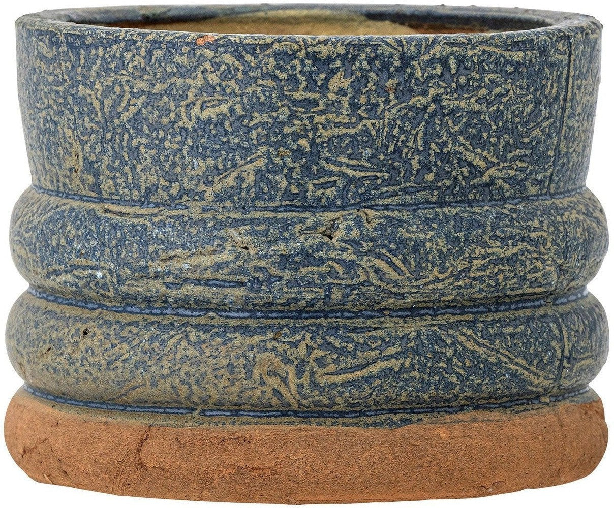 [product_category]-Creative Collection Maizun Flowerpot, Blue, Terracotta-Creative Collection-5711173325528-82060697-BLO-1