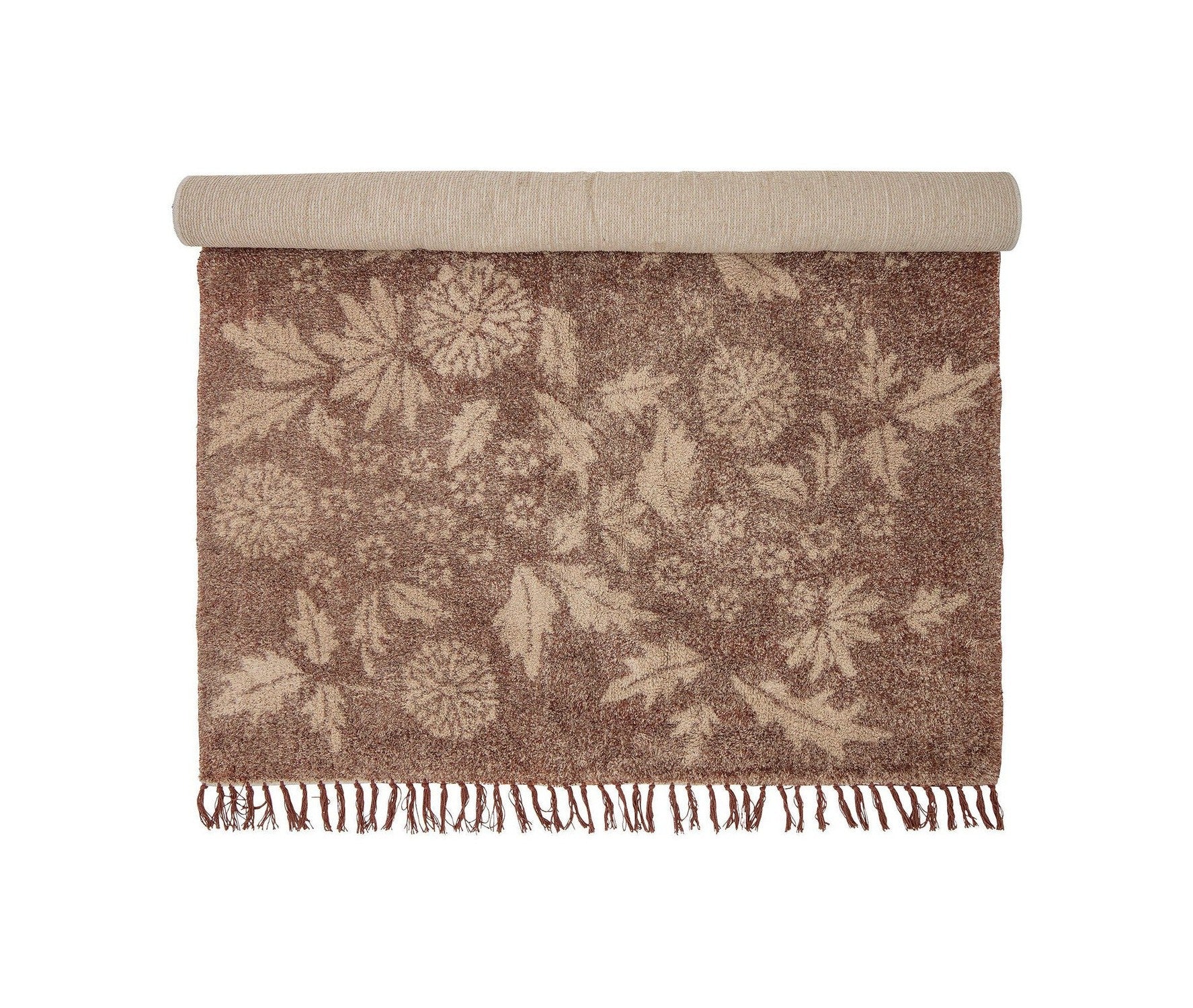 Creative Collection Malu Rug, Brown, Cotton