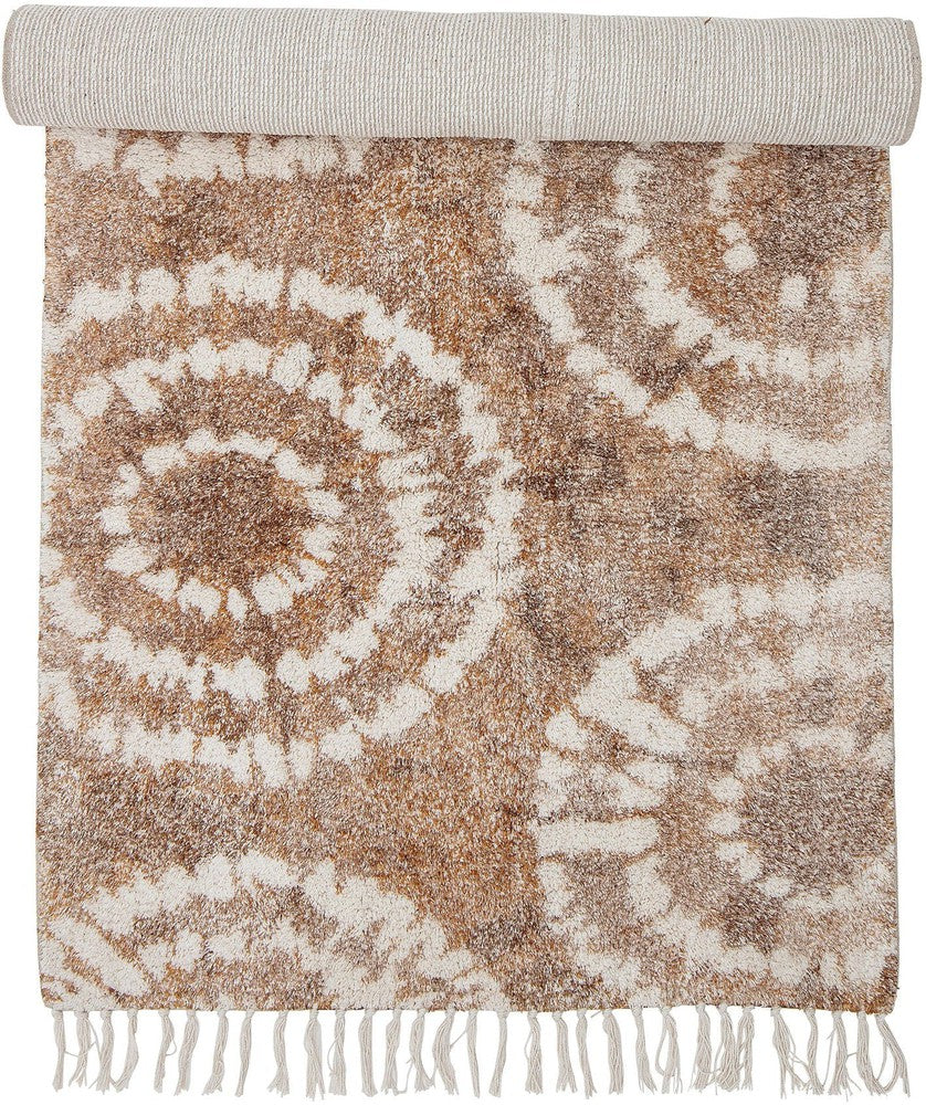 Creative Collection Sada Rug, Brown, Cotton