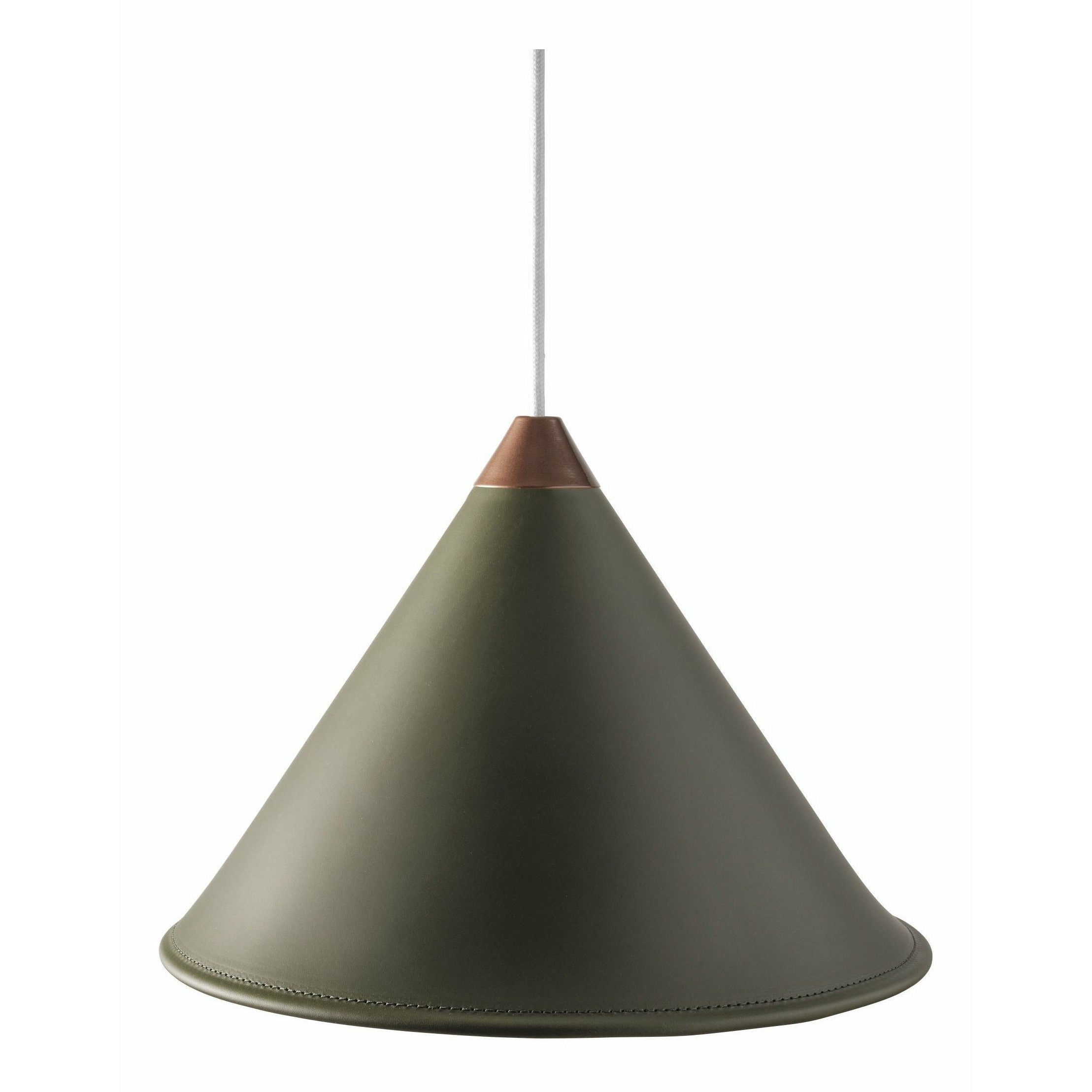 [product_category]-Cuero Namibia Pendant ø 45 Cm, Grass Green/Copper With White Cable-Cuero-7340172636557-1520732-CUE-1