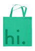 Design Letters Dl Sac mort salut, bonheur vert