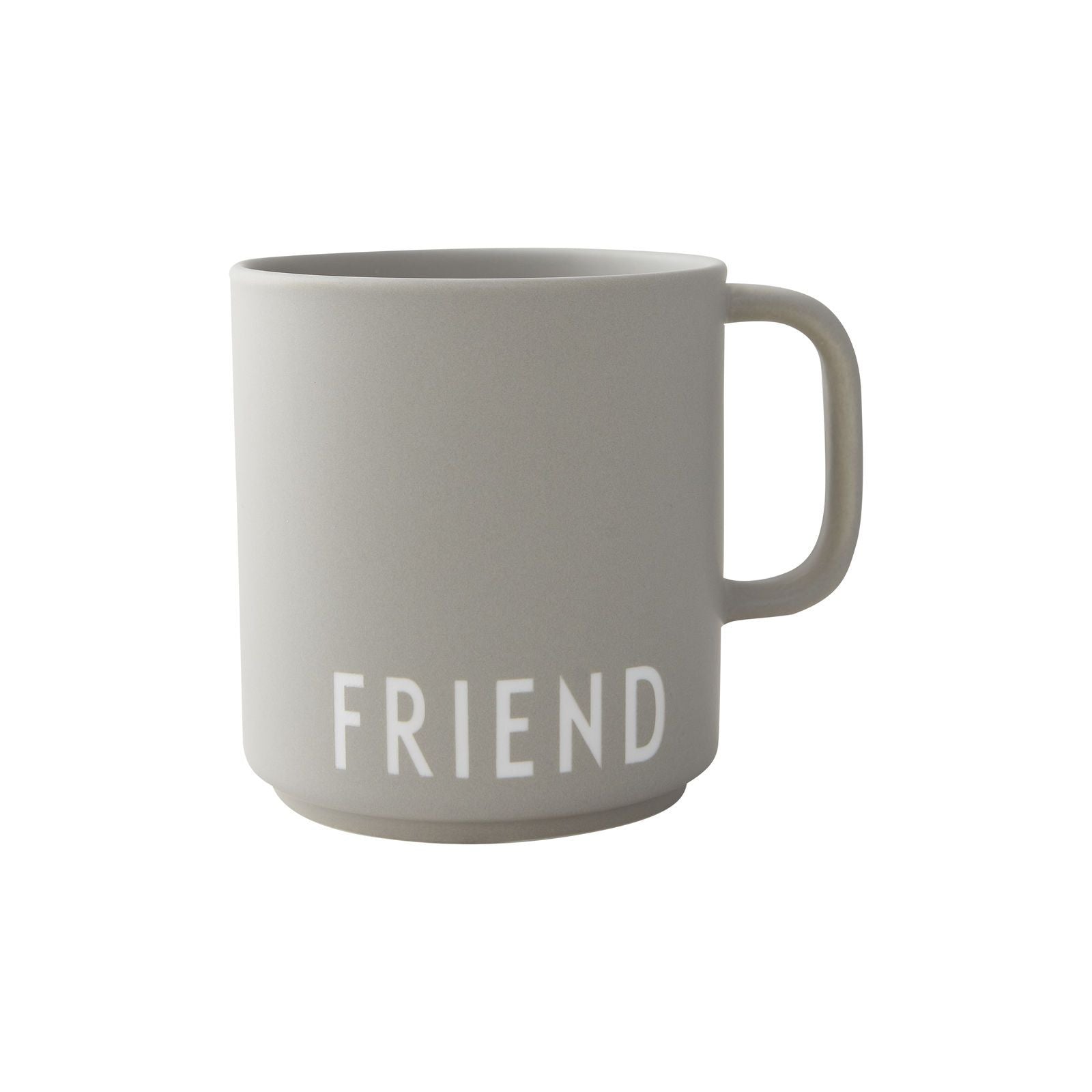 [product_category]-Design Letters Favourite Mug With Hade Friend, Gray-Design Letters-5710498189624-10101008CLGRFRIEND-DES-1