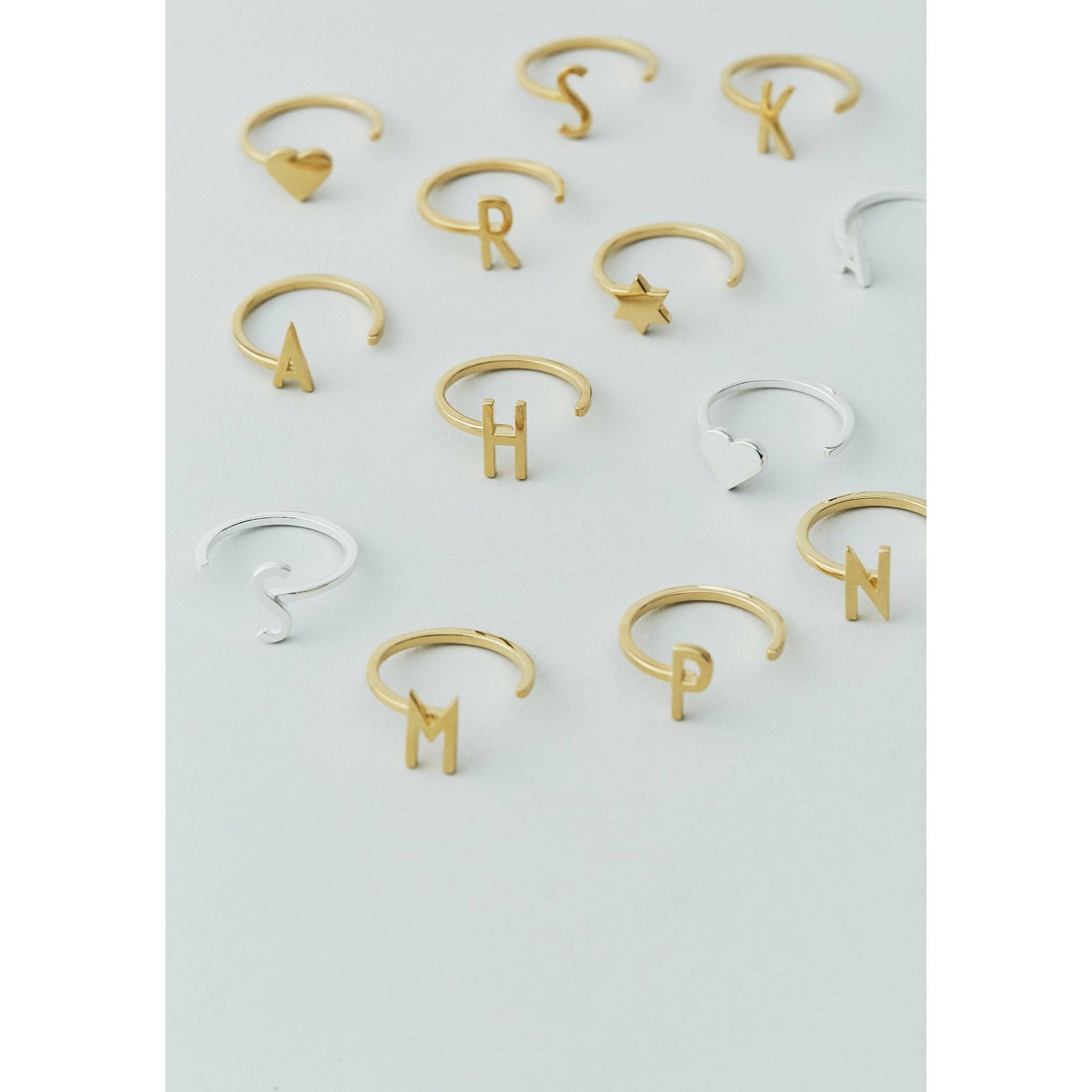 [product_category]-Design Letters Letter Ring A Z, 18k Gold Plated, Z-Design Letters-5710498172404-90601000Z-DES-4