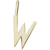 Design Letters Lettres pendentif a z 16 mm, or, w
