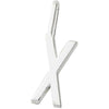 Design Letters Lettres pendentif a z 16 mm, argent, x