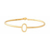 Design Letters Mon bracelet O, 18 carats en or argent