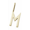 Design Letters Pendant un z 30 mm, or, m