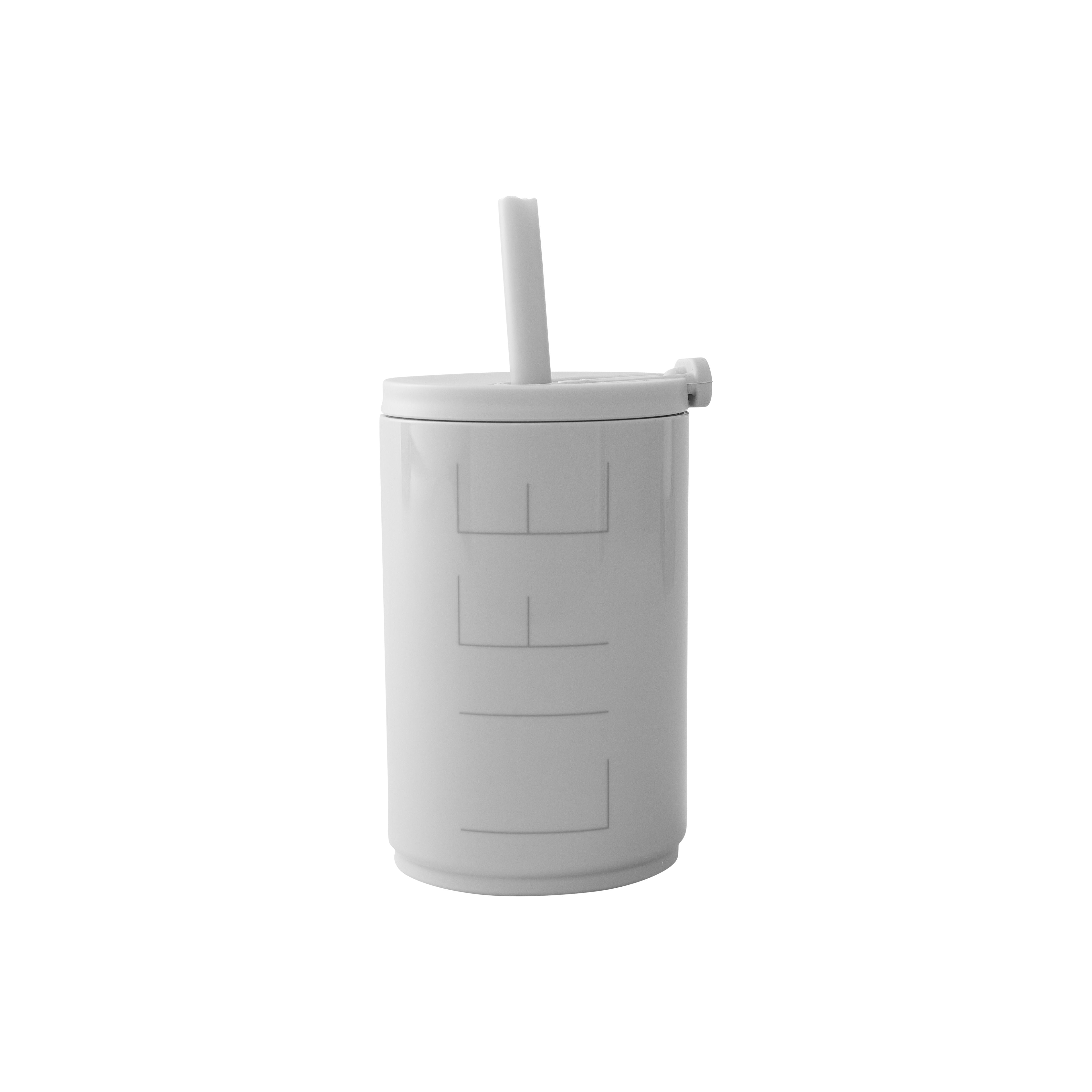 [product_category]-Design Letters Travel Straw Mug 330 Ml, Light Gray-Design Letters-5710498190125-30101022CLGRLIFE-DES-1