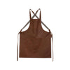 Dutchdeluxes Apron With Suspenders, Brown