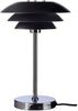 Dyberg Larsen Lampe de table DL20 noire, Ø20