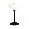 Dyberg Larsen Lampe de table DL20, Opal / Matt Black