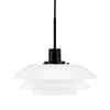 Dyberg Larsen Pendentif DL31, Opal / Matt Black