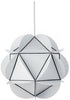  En caoutchouc illumin 20 pendentif blanc Ø35