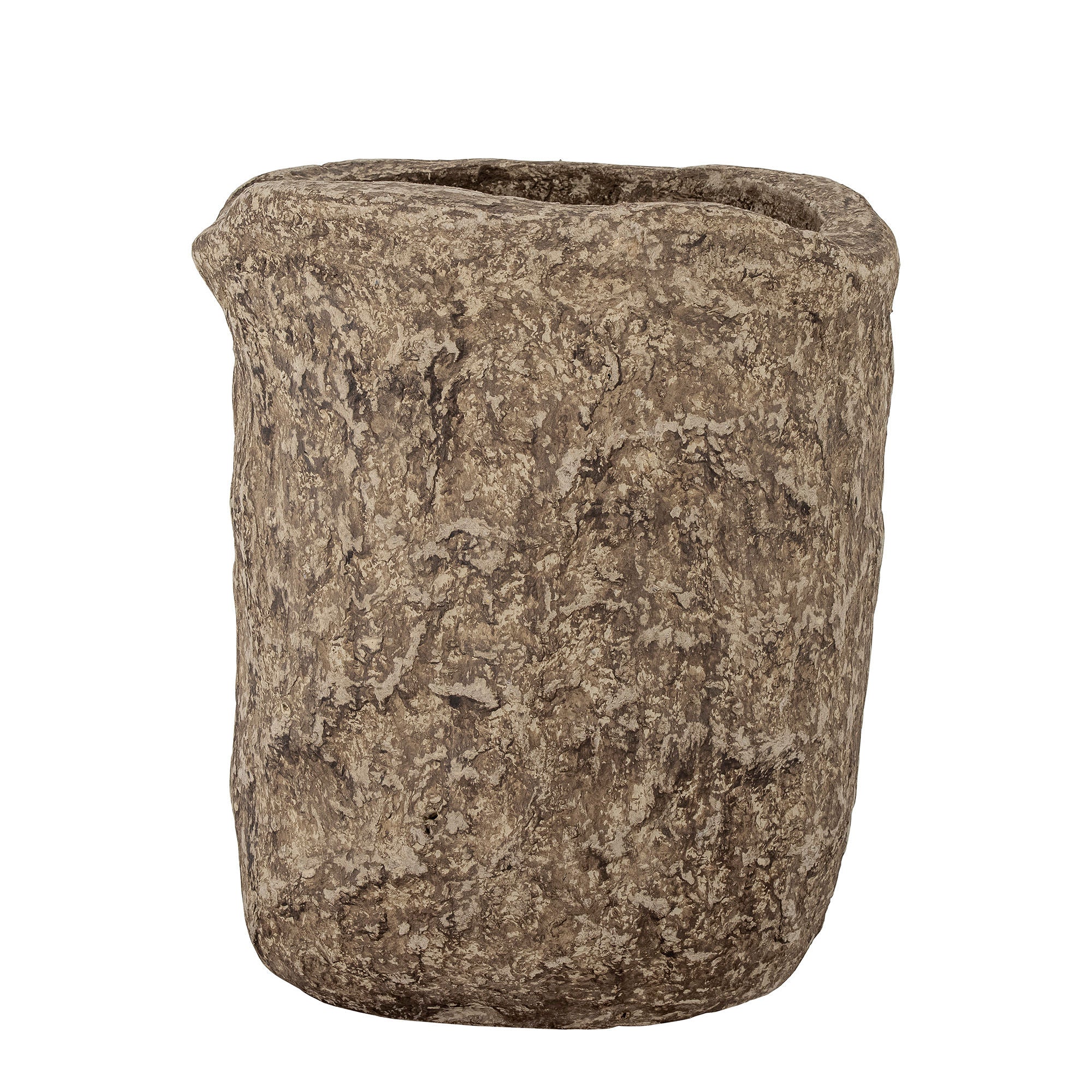 Bloomingville Janay Deco Vase, Brown, Paper Mache