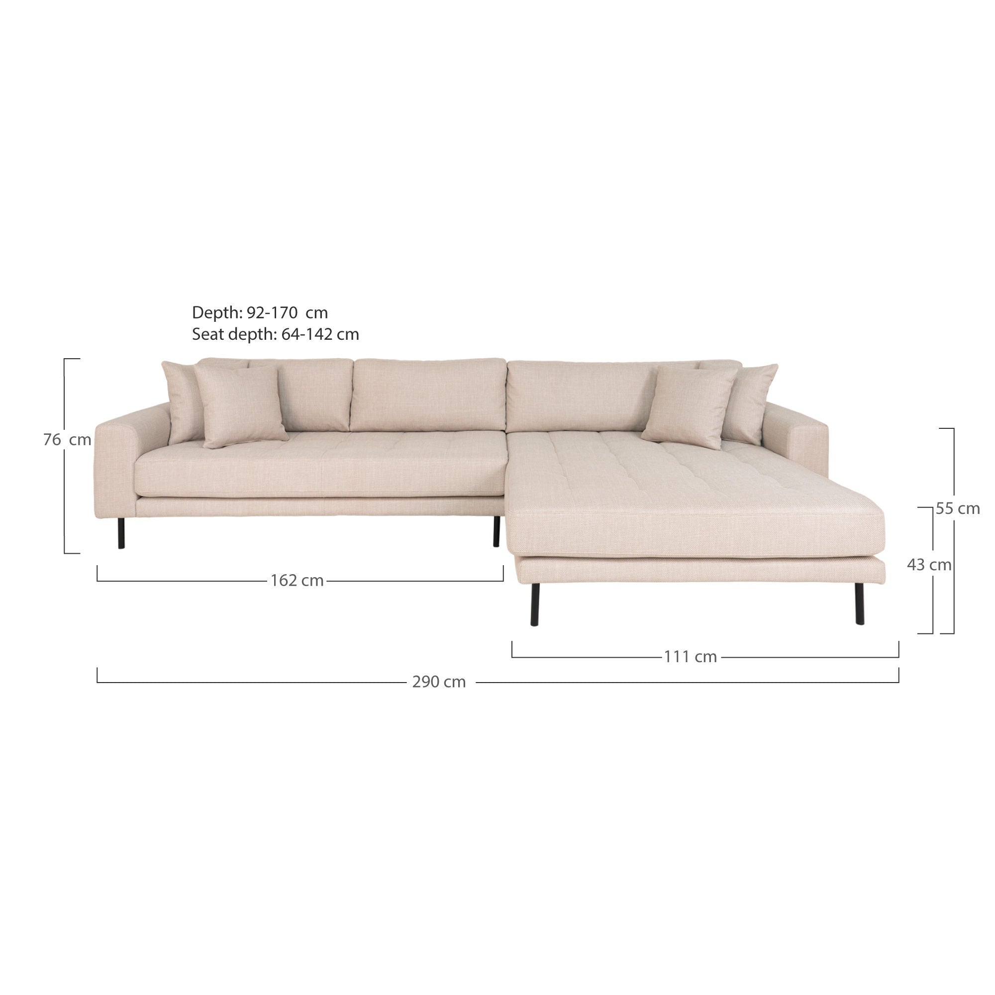 House Nordic Lido Lounge Sofa