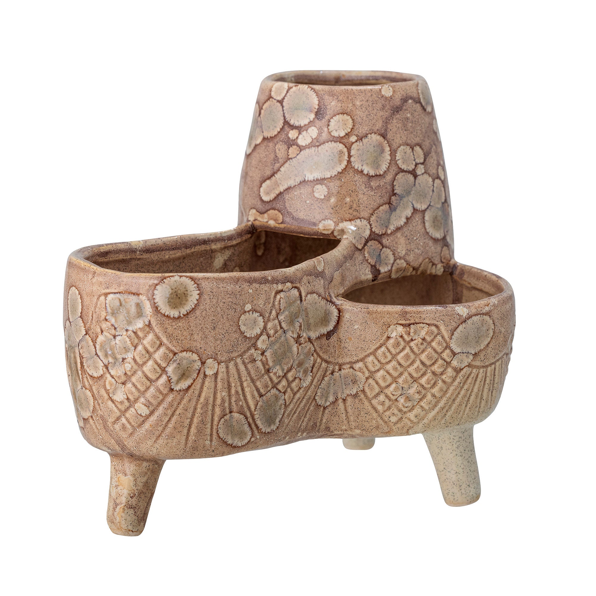 Creative Collection Shaya Flowerpot, Nature, Stoneware