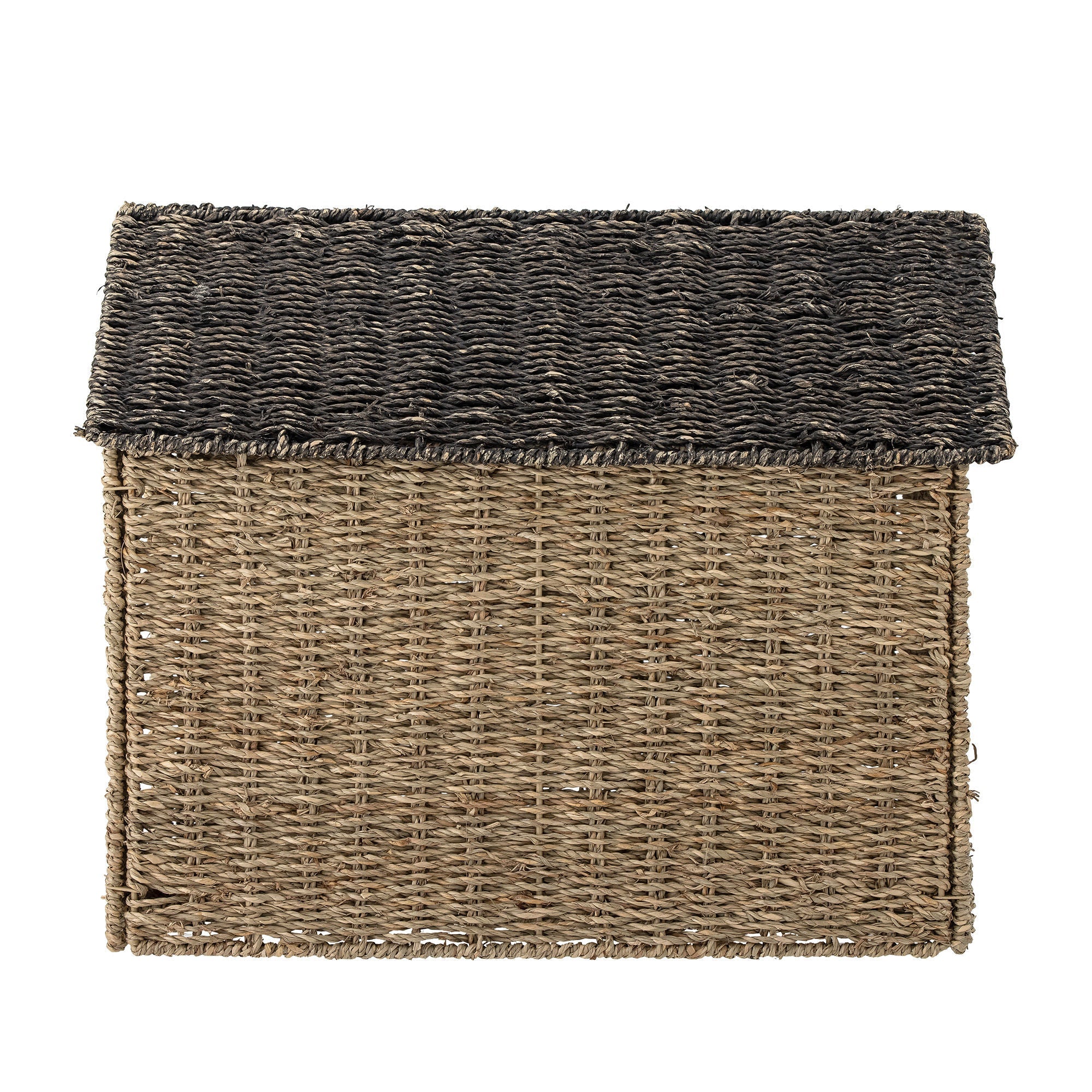 Bloomingville MINI Fredie Basket w/Lid, Nature, Seagrass