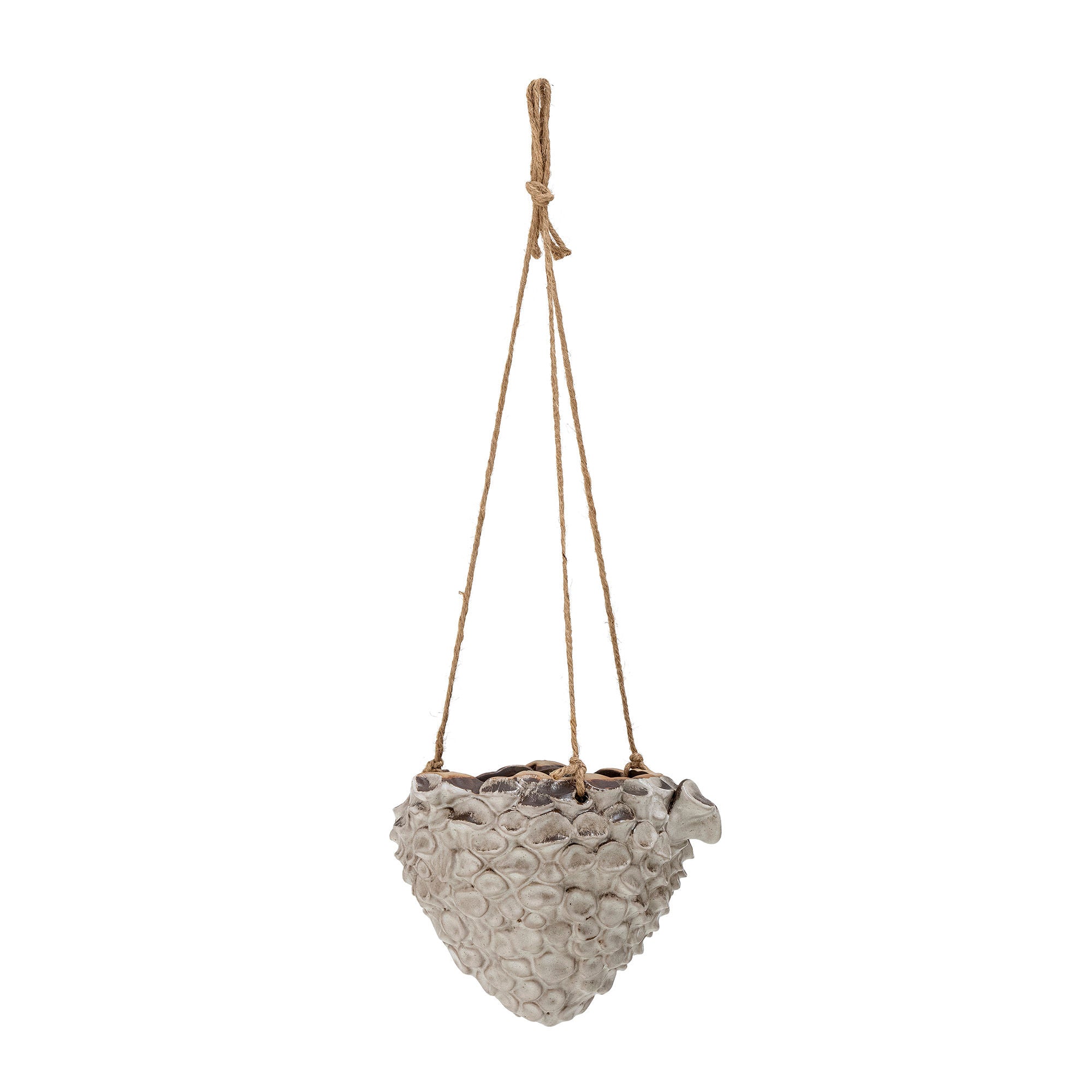 Creative Collection Alaz Flowerpot, Hanging, Nature, Stoneware