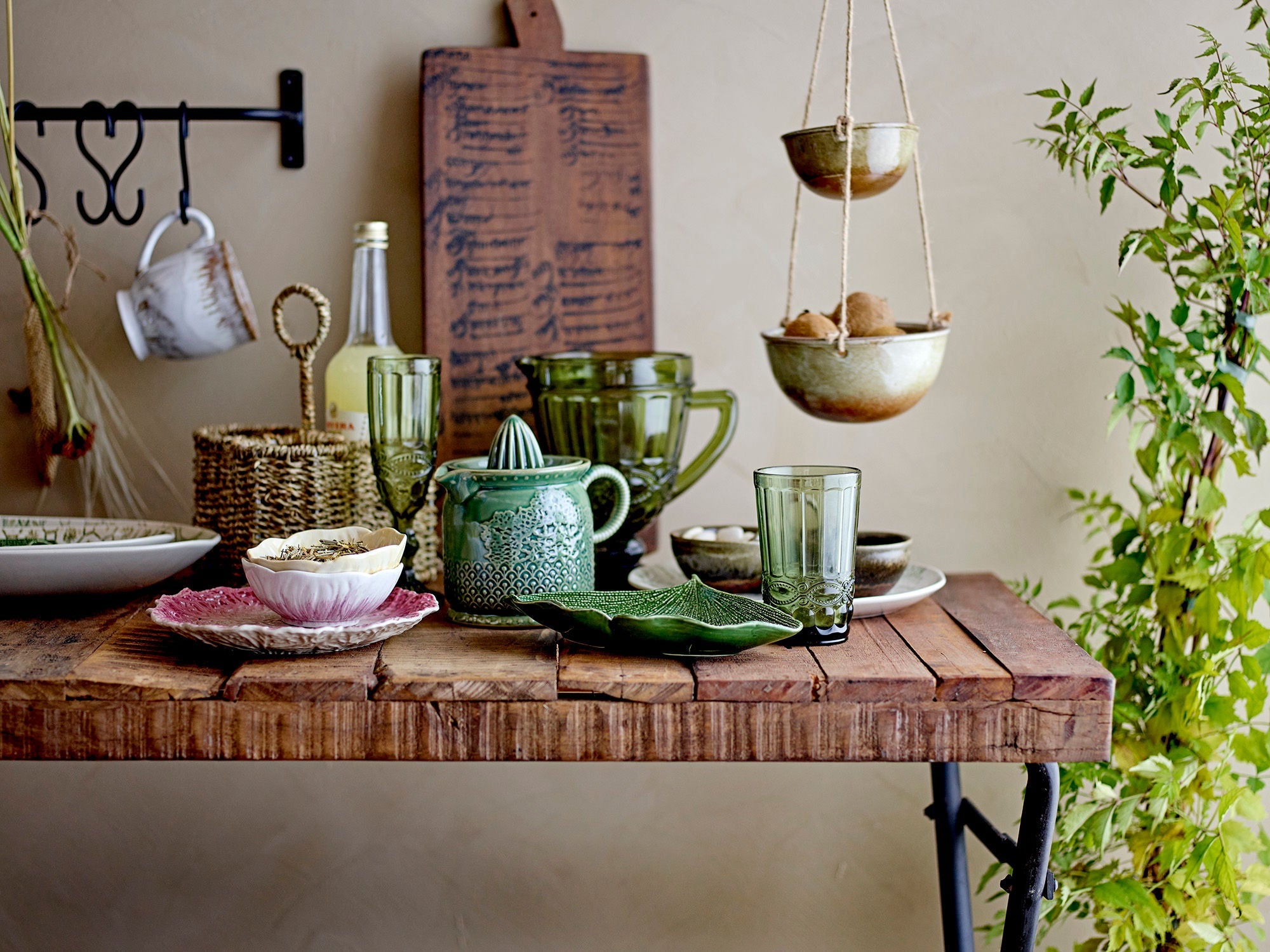 Creative Collection Mauie Dining Table, Nature, Reclaimed Wood