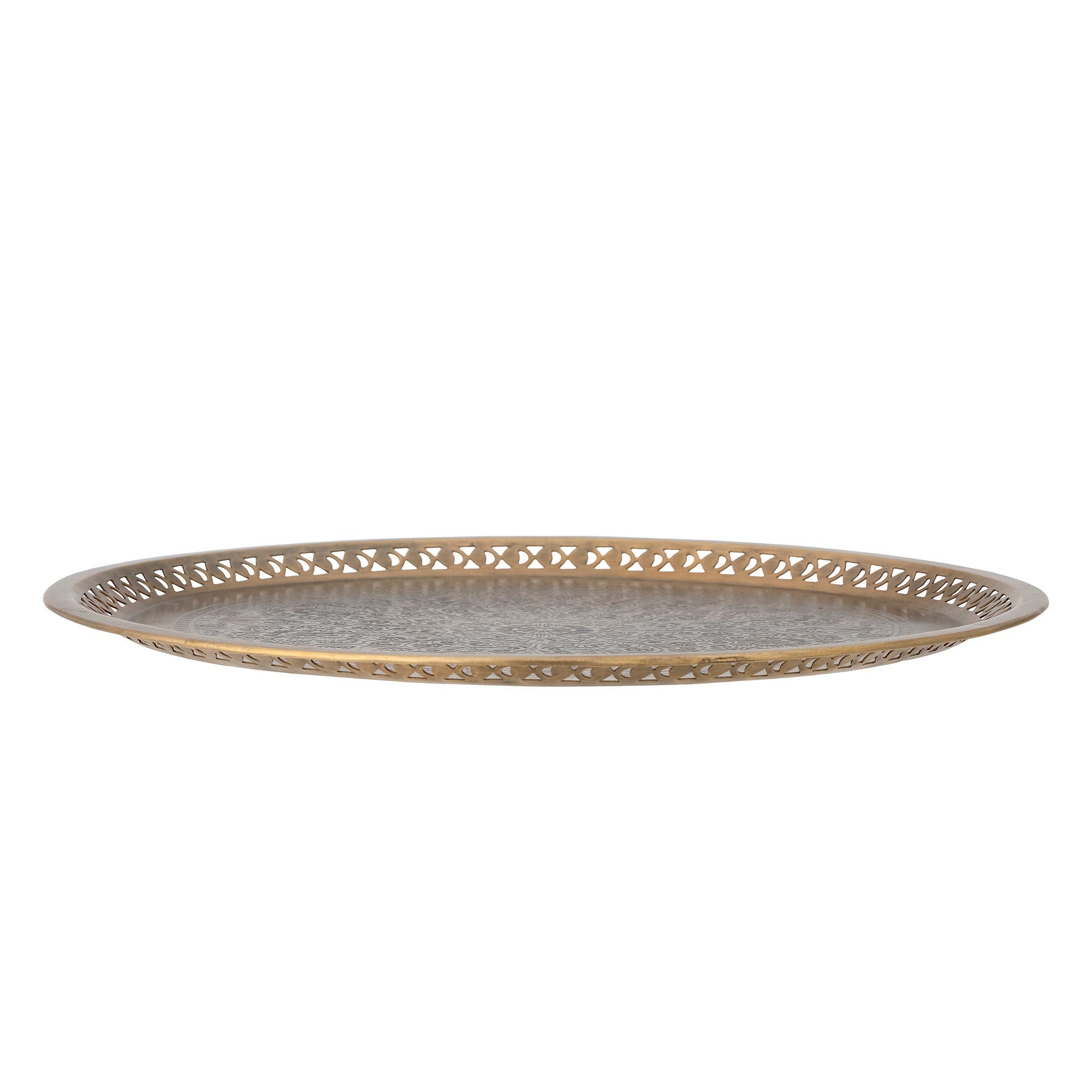 Bloomingville Juka Tray, Gold, Metal