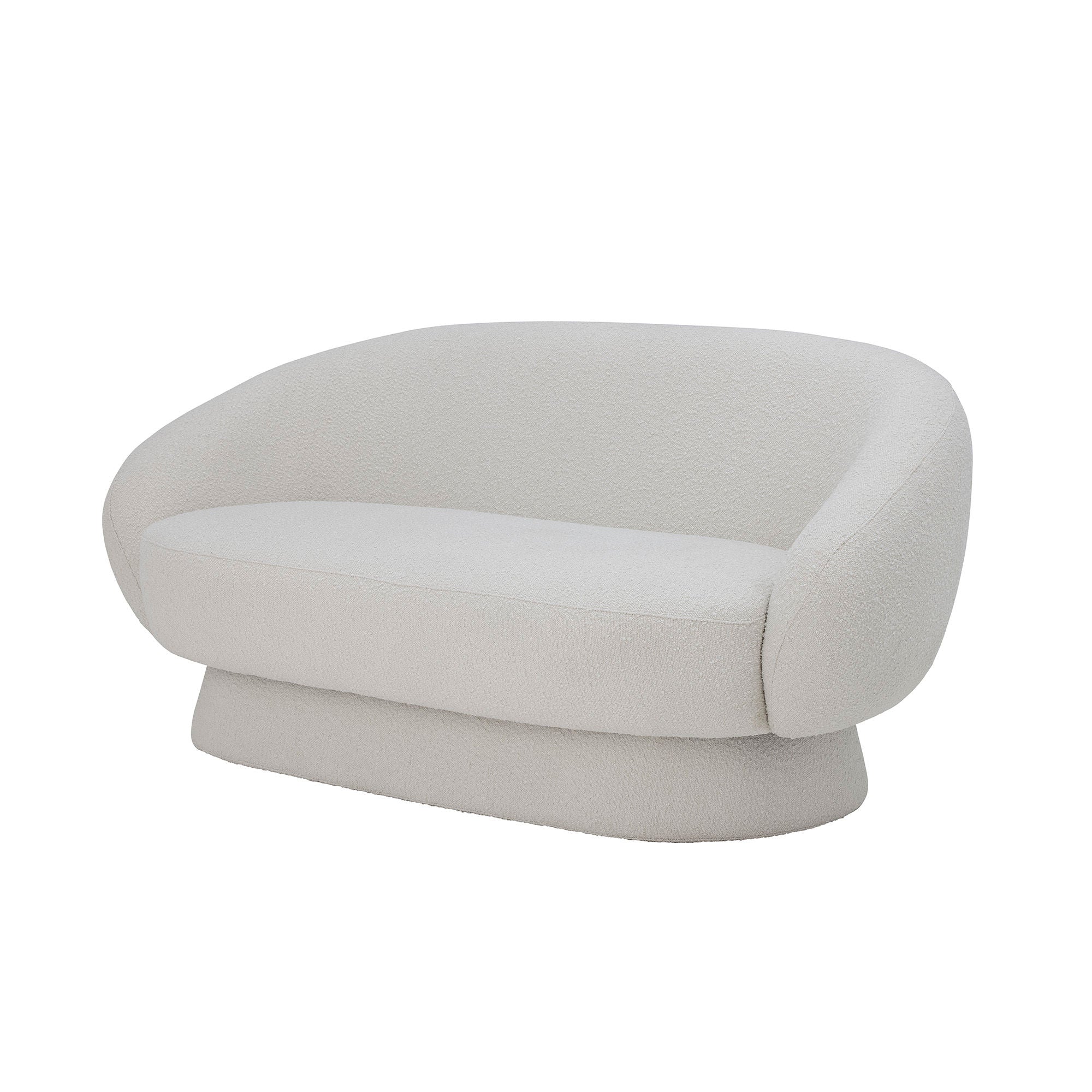 Bloomingville Ted Sofa, White, Polyester