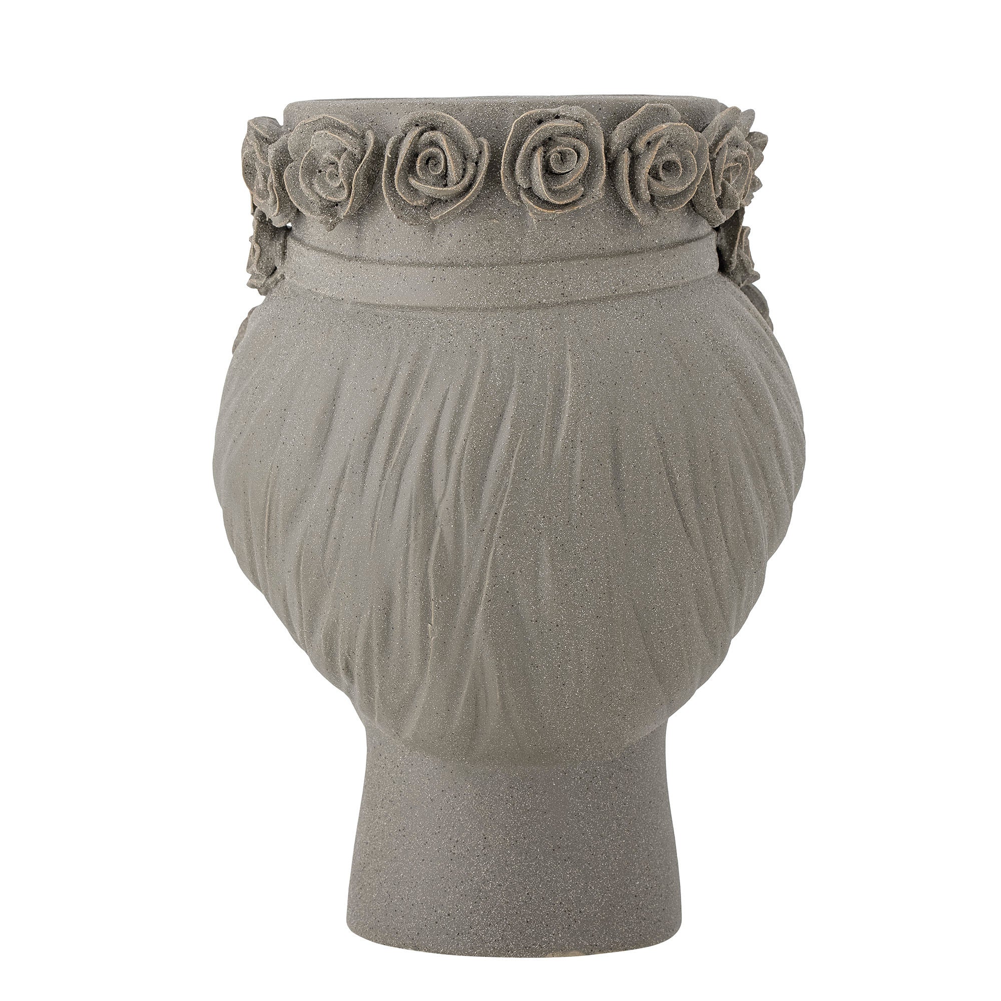 Bloomingville Akira Vase, Grey, Stoneware