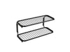Essem Design Rack à chaussures classiques 60 cm, noir / chrome