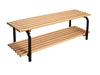 Essem Design Sara Shoe Rack Beech Hêtre 80 cm, noir