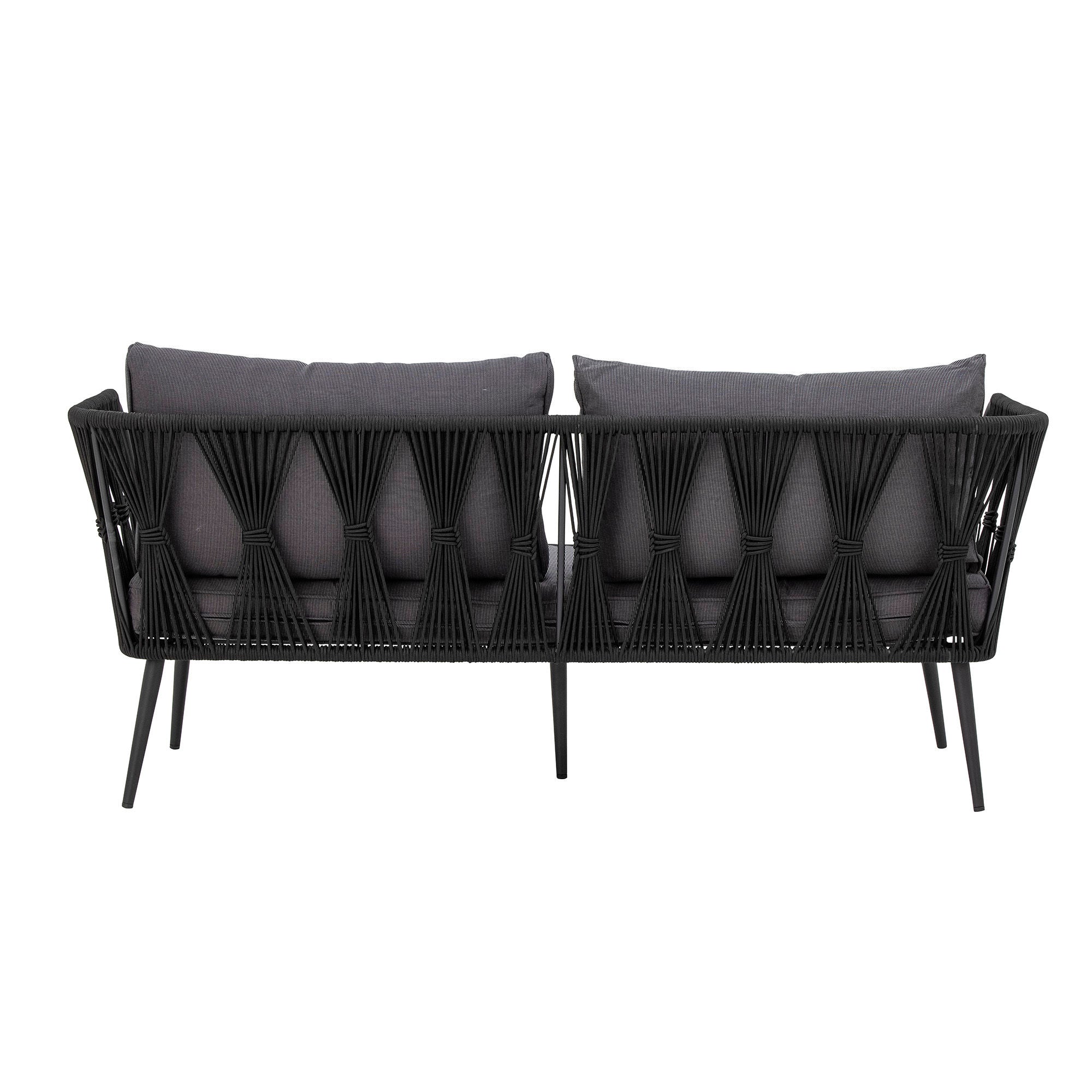 Bloomingville Pavone Sofa, Black, Metal