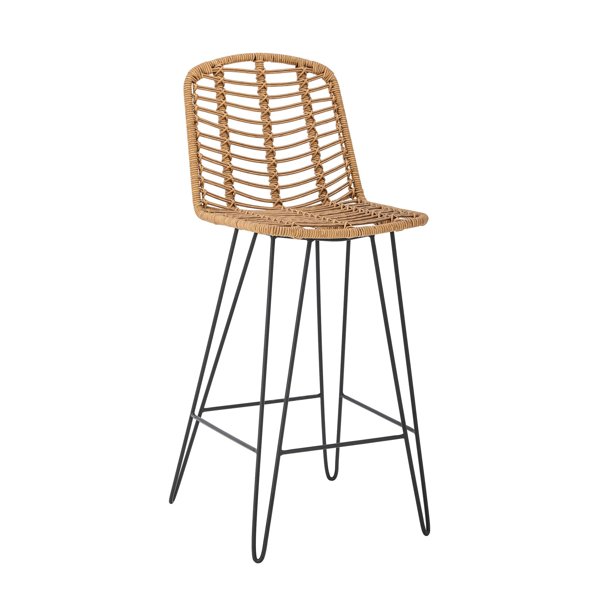 Bloomingville Vargas Bar Chair, Nature, Polyrattan