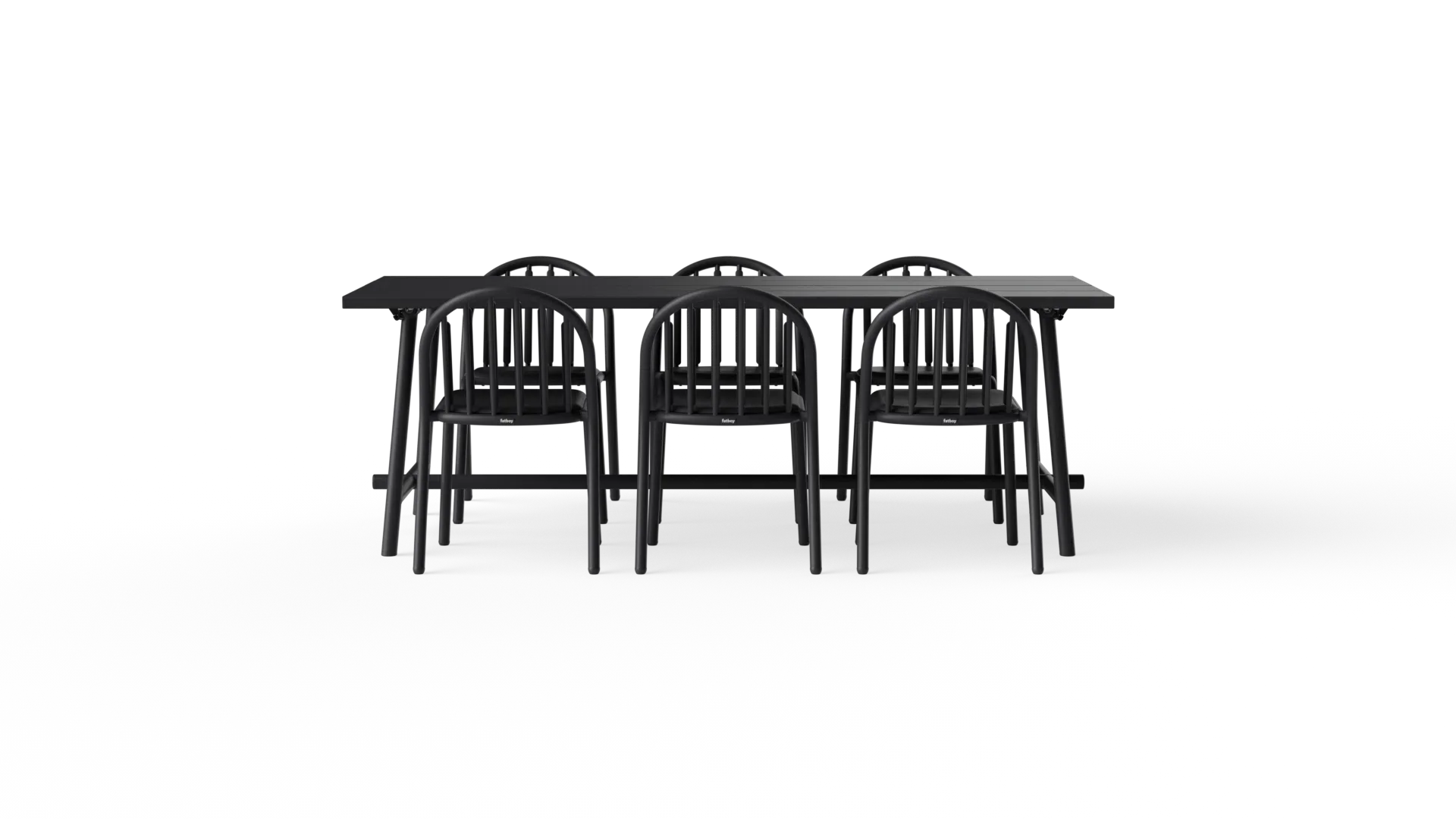 Fatboy Fred's Chair 4 Pcs, Anthracite