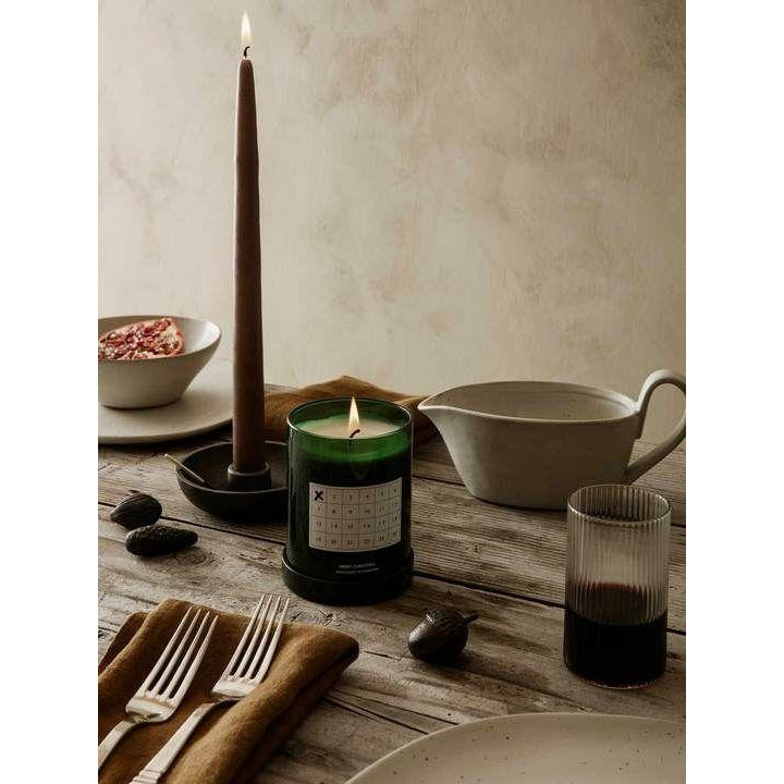 [product_category]-Ferm Living Dipped Candles Set Of 2 2,2x30 Cm, Brown-Ferm Living-5704723276999-1104264733-FER-2