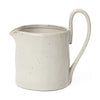 Ferm Living Flow Milk Jar, Off White Speckle