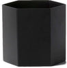 Ferm Living Hexagon Flowerpot noir, Ø15cm