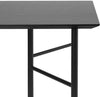 Ferm Living Mingle Desk Top 135 Cm, Black Oak Veneer