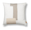 Ferm Living Coussin de pièce, à l'abri du blanc