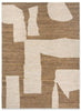 Ferm Living Rug de pièce 140 X 200 Cm, Off White / Toffee