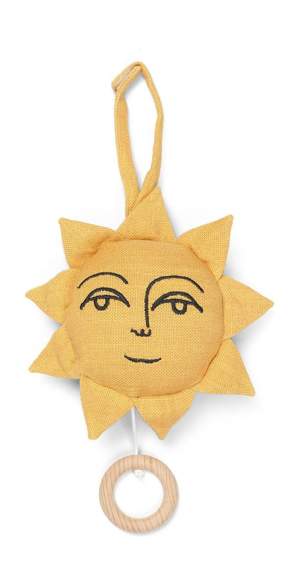 [product_category]-Ferm Living Sun Music Mobile, Yellow-Ferm Living-5704723285656-1104265599-FER-1