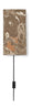  Argilla Wall Lamp Rectangular Marble Mocha