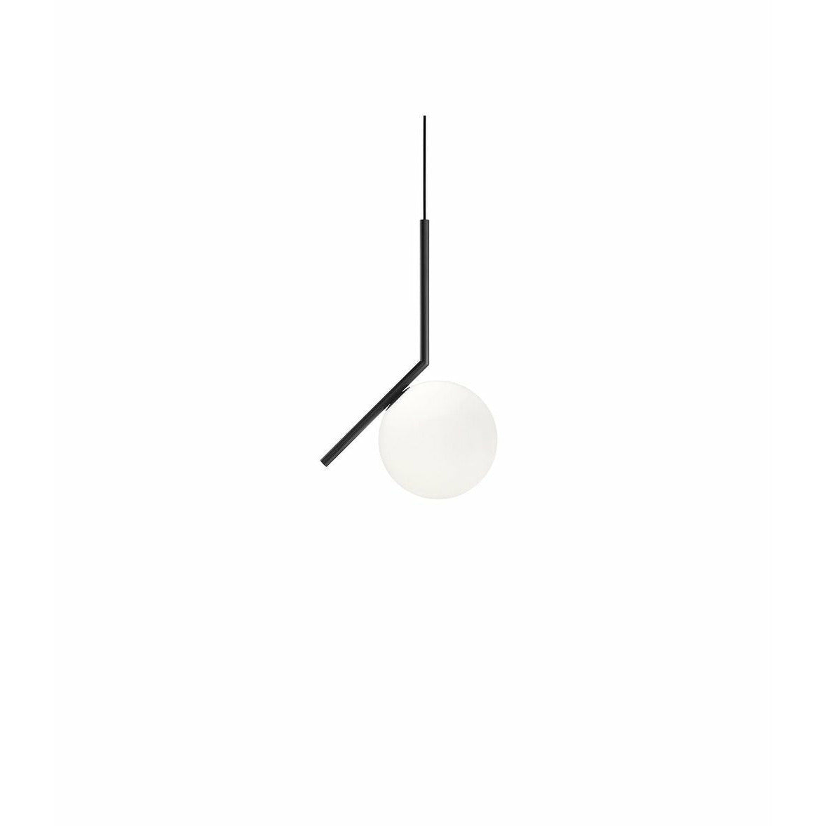 [product_category]-Flos Ic Light S1 Pendant Lamp, Black-Flos-8059607003305-F3175030-FLO-1