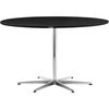 Fritz Hansen Circular Table ø120 Cm, Black Laminate