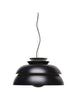  Lampe de suspension de concert noir Matt Ø55 cm