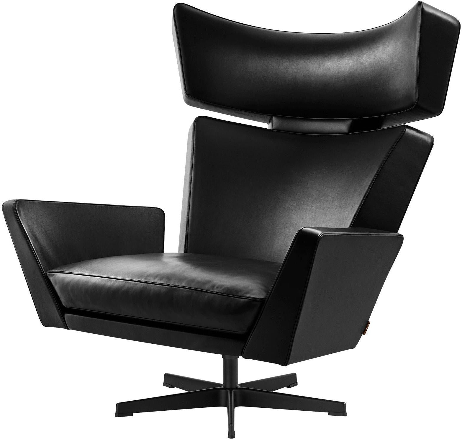 Fritz Hansen Oksen Lounge Chair, Monochrome