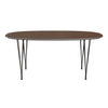 Fritz Hansen Table à manger Superellipse Brown Bronze / Nut Nut, 170x100 cm