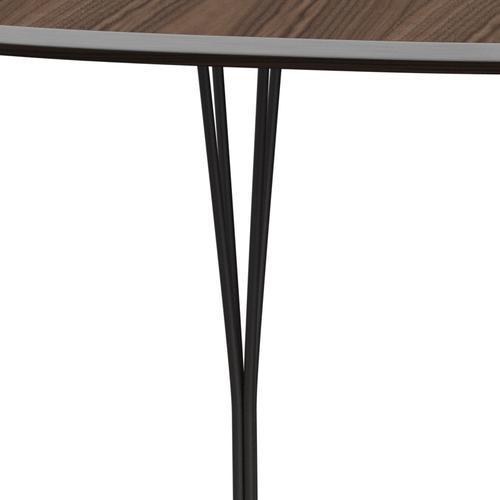 [product_category]-Fritz Hansen Superellipse Dining Table Warm Graphite/Walnut Veneer, 180x120 Cm-Fritz Hansen-B613-WAL001-SPAL-WARGRA-FRI-4