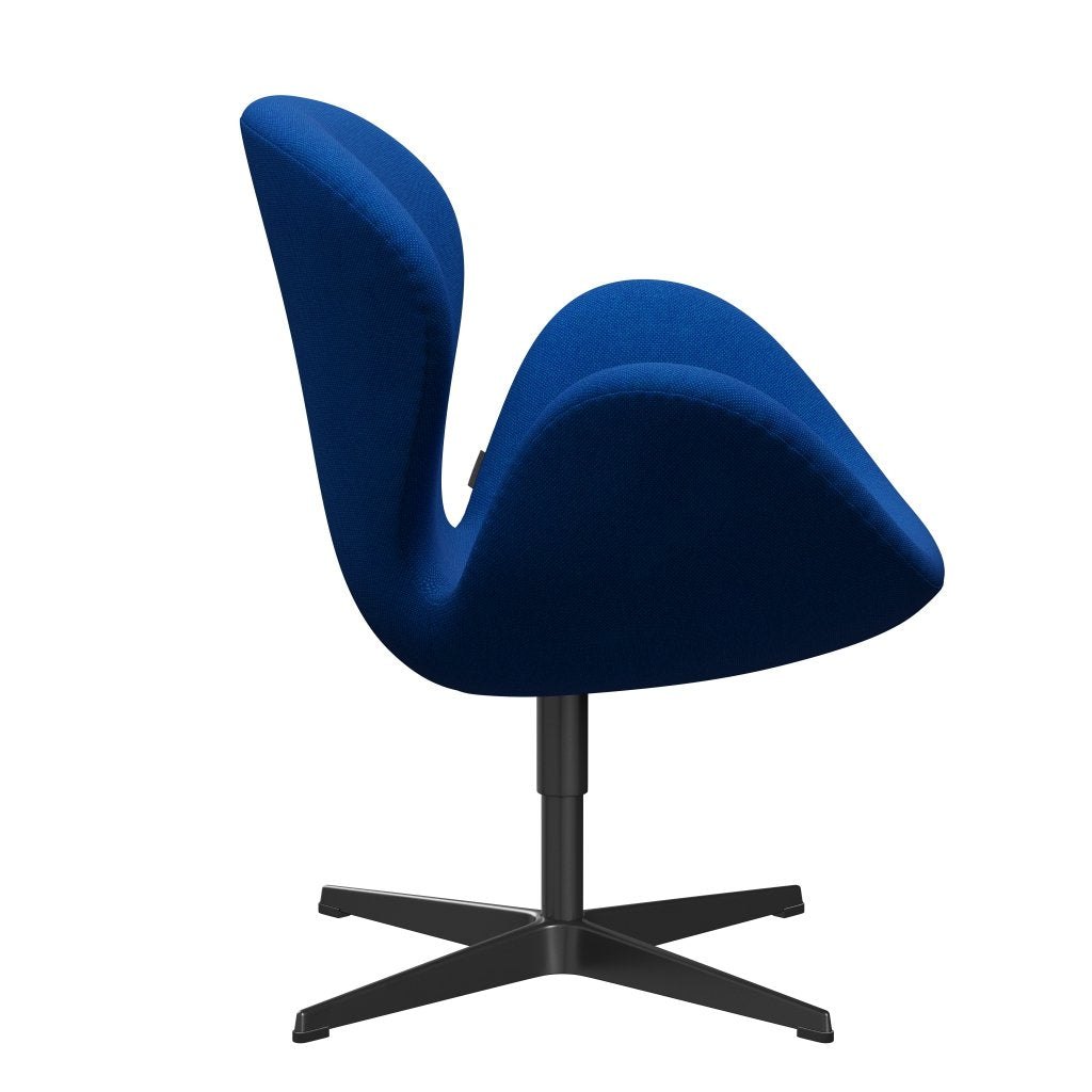 [product_category]-Fritz Hansen Swan Lounge Chair, Black Lacquered/Hallingdal Blue/Light Turquoise-Fritz Hansen-3320-HAL810-BLLA-FRI-3