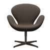  Swan Lounge Chair Brown Bronze/Steelcut Trio Grey/Brown