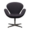  Swan Lounge Chair Warm Graphite/Steelcut Trio Warm Dark Blue